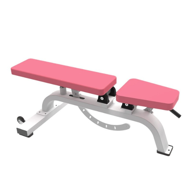 Adjustable Dumbbells - 핑크색 다기능 조절식 덤벨 벤치, 고강도