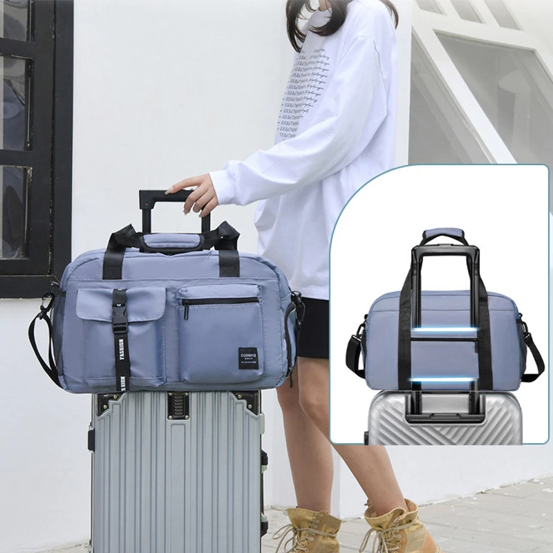 Yoga Fitness Tote - 대형 피트니스 가방 스포츠 핸드백 여성