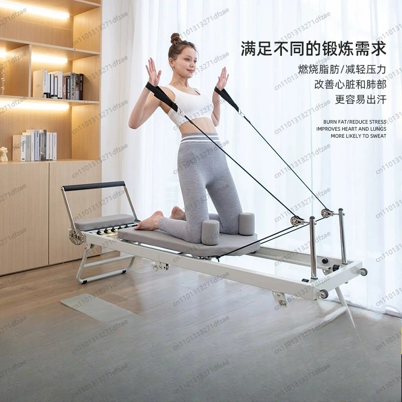 Yoga Fitness Pilates Reformer - 홈 피트니스 필라테스 리포머 기구, 체중