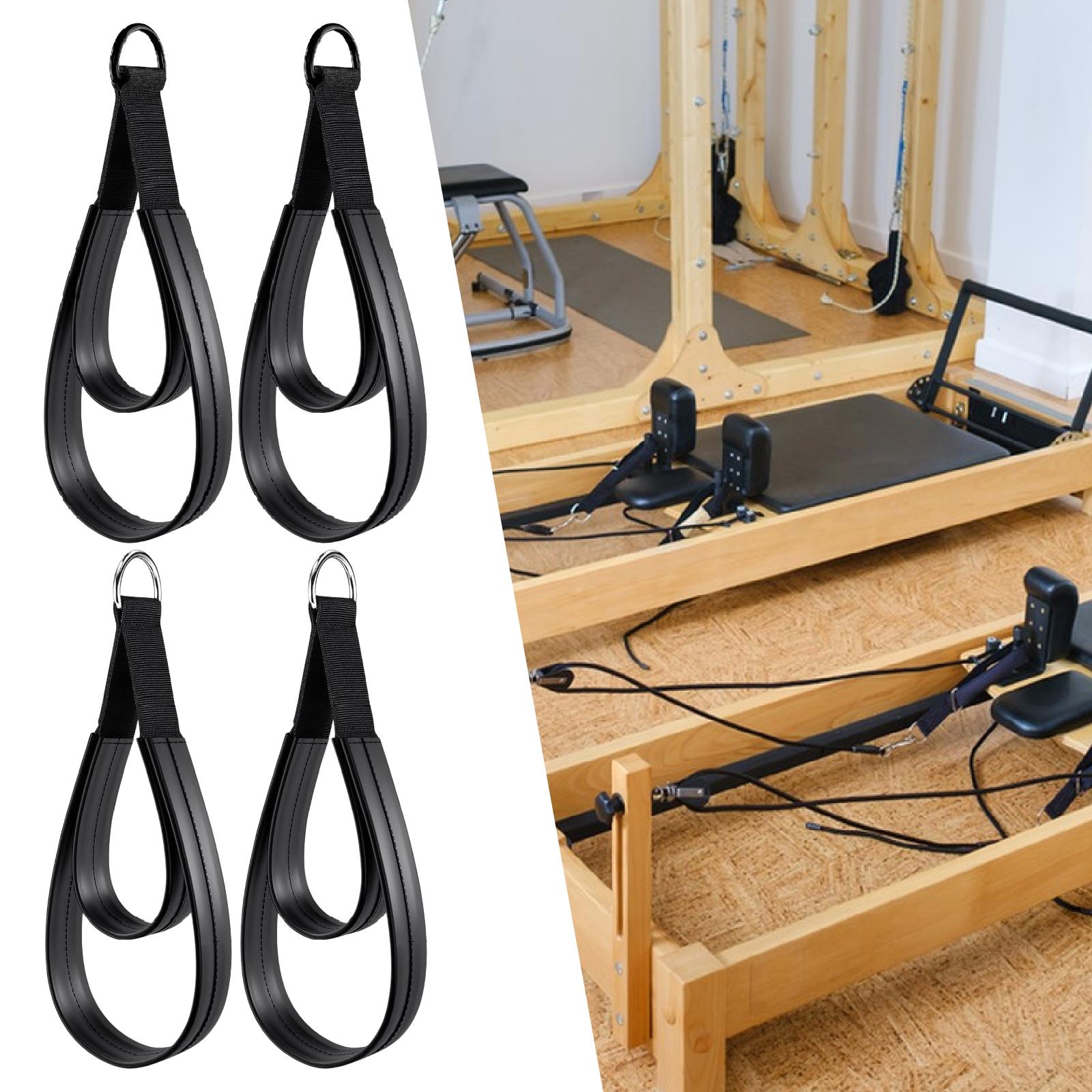 2x D링 스트랩 핸들 다기능 필라테스 더블 루프 스트 - Yoga Fitness Pilates Reformer 리뷰 및 가격