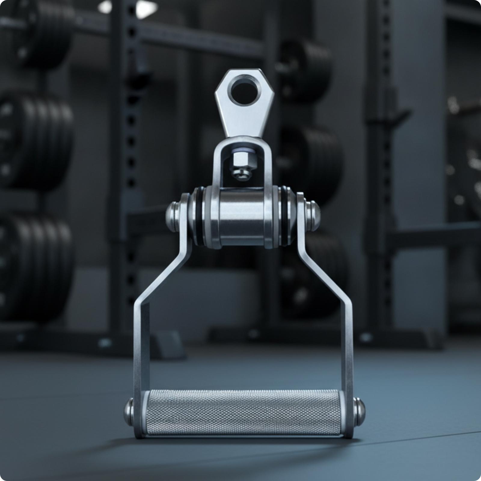 회전 조인트가 있는 널링 처리된 케이블 머신 핸들, 피 - Lat Pulldown Bar 리뷰 및 가격