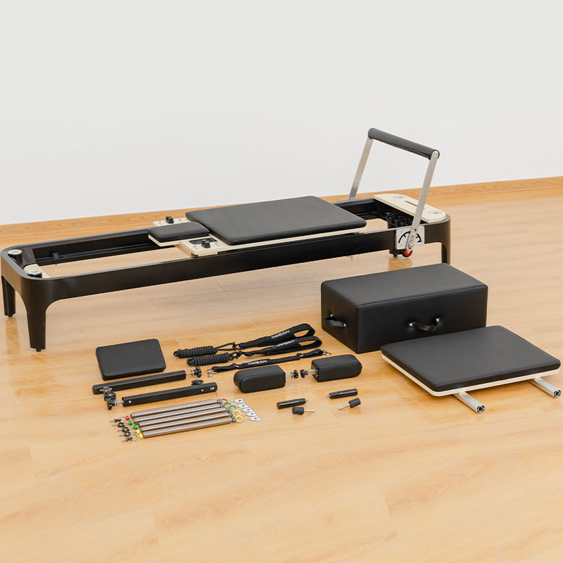 공장 도매 맞춤형 알루미늄 합금 코어 베드 - 고정 트 - Yoga Fitness Pilates Reformer 리뷰 및 가격