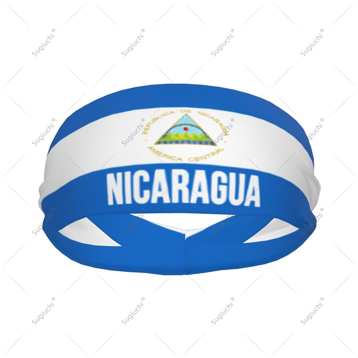 남성 여성 니카라과 국기 탄성 와이드 헤어밴드 요가 피 - Yoga Fitness Nicaragua 리뷰 및 가격