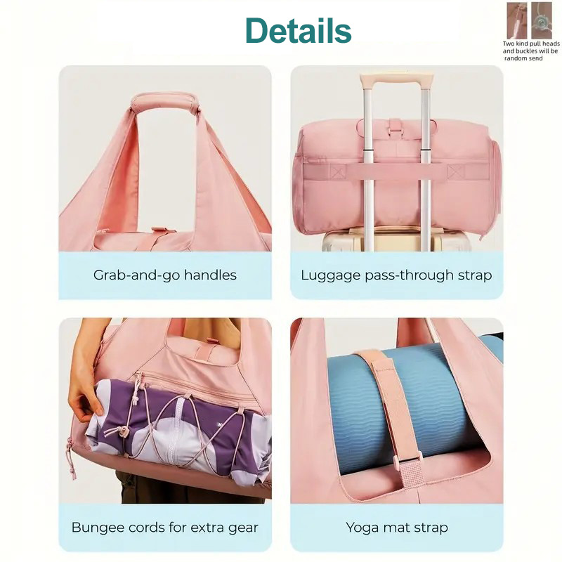 요가 매트 가방, 여성 및 남성용 헬스 핸드백, 트레이 - Yoga Fitness Tote 리뷰 및 가격