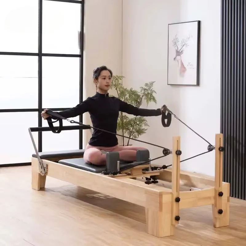 홈짐 전문 요가 트레이닝 침대 나무 장비 피트니스 밸런 - Yoga Fitness Pilates Reformer 리뷰 및 가격