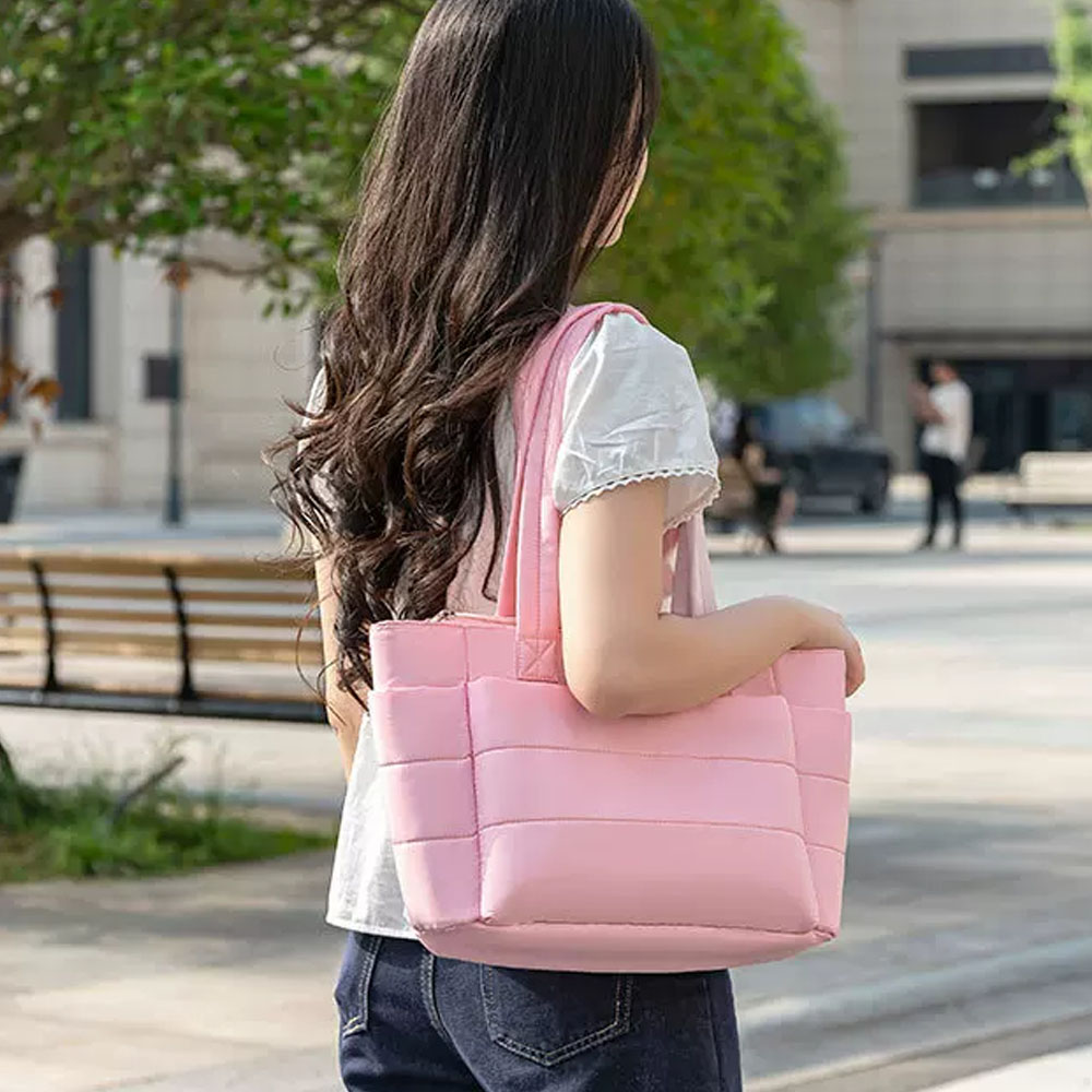 새로운 스타일의 토트백, 대용량 여성용 퀼트 핸드백,  - Yoga Fitness Tote 리뷰 및 가격