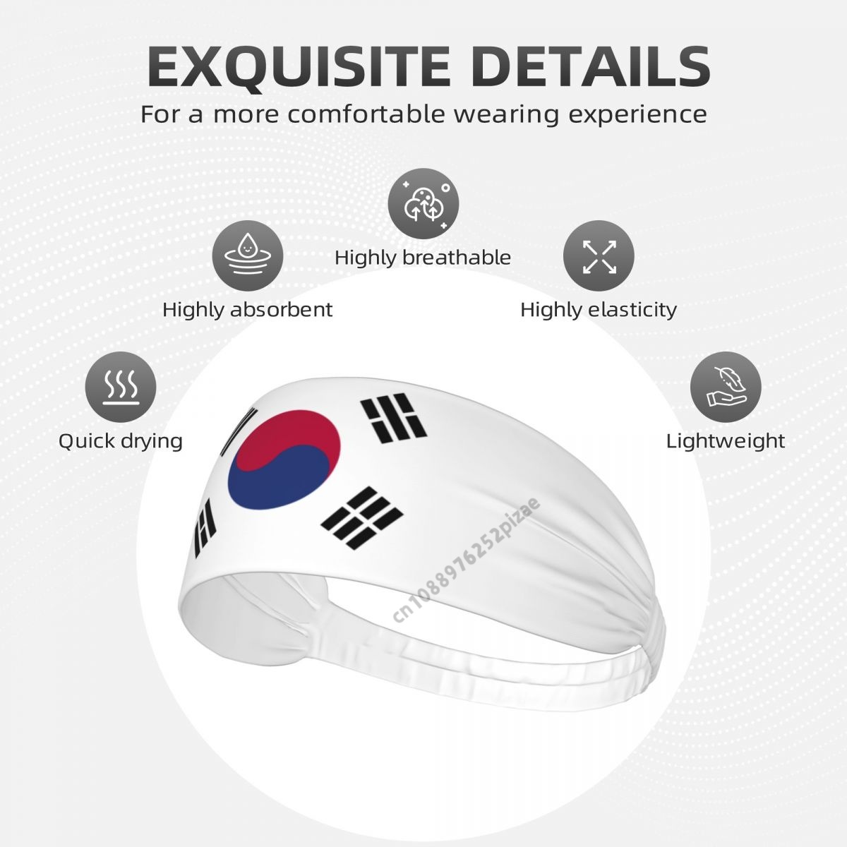 한국 국기 남성 여성 밴드 요가 스포츠를위한 탄성 와이 - Yoga Fitness Band 리뷰 및 가격