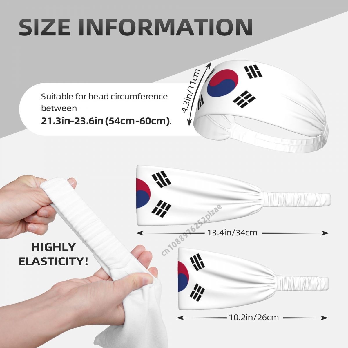 한국 국기 남성 여성 밴드 요가 스포츠를위한 탄성 와이 - Yoga Fitness Band 리뷰 및 가격