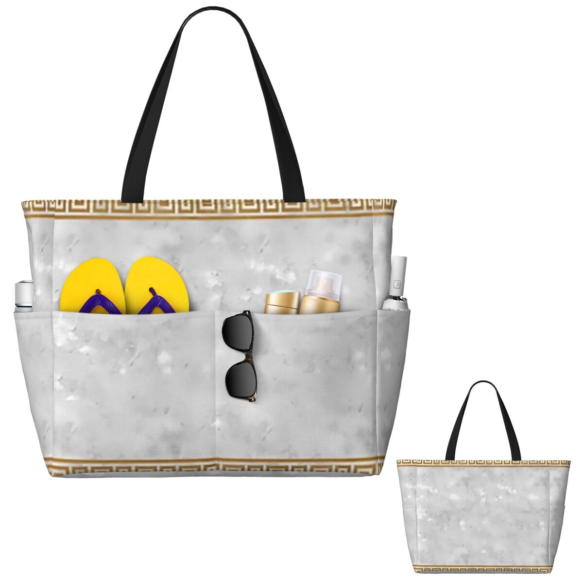 고대 그리스 비치 토트백 스포츠 짐 요가 더플 라지 토 - Yoga Fitness Tote 리뷰 및 가격