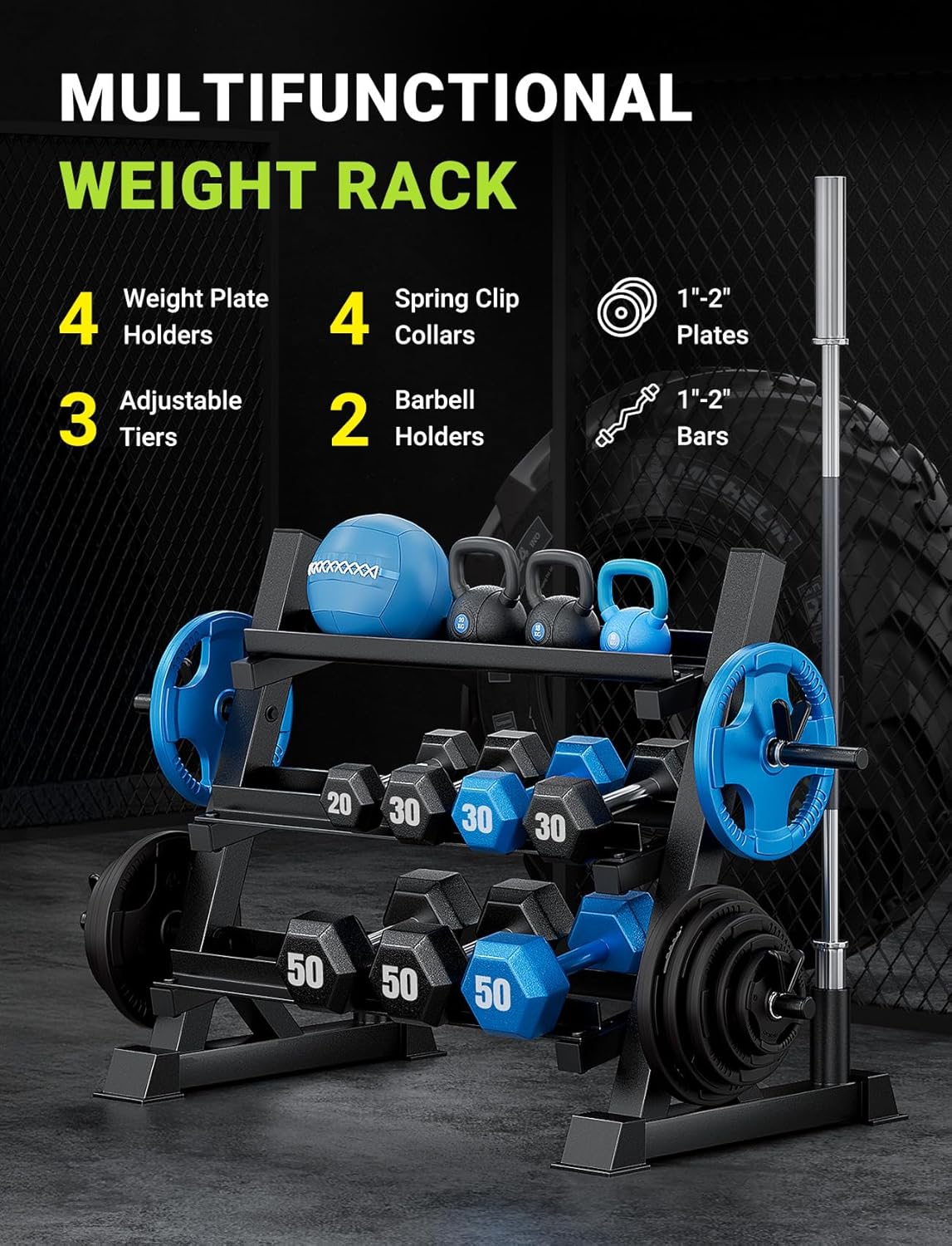 홈짐용, 견고한 소재, 브라운 색상, 1100LBS 용 - Adjustable Dumbbells 리뷰 및 가격