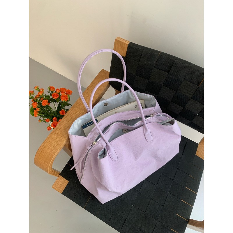 미니멀리스트 대용량 토트백, 남녀공용 다용도 나일론 컴 - Yoga Fitness Tote 리뷰 및 가격