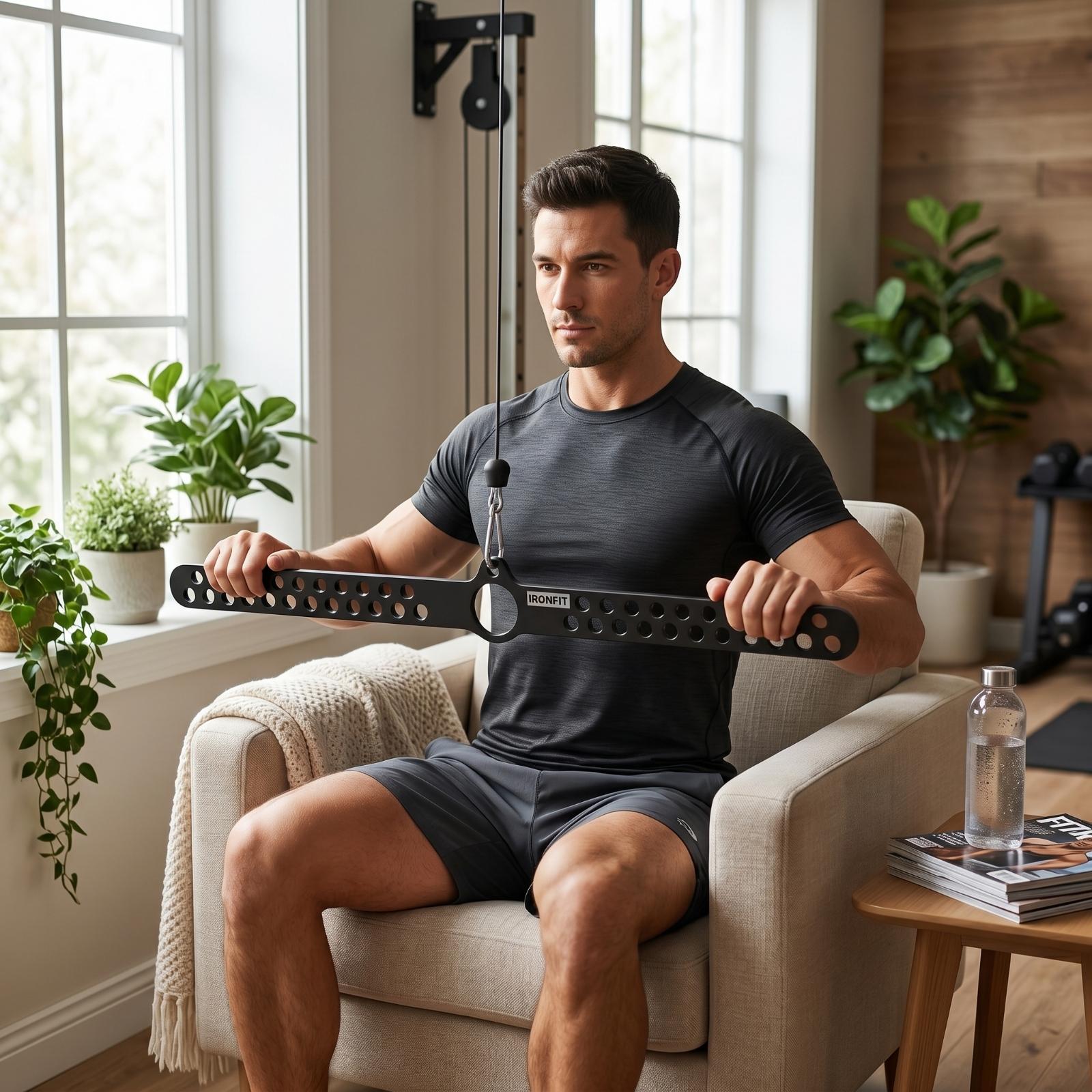 여러 개의 구멍이 있는 LAT 풀다운 바 다중 위치 그 - Lat Pulldown Bar 리뷰 및 가격